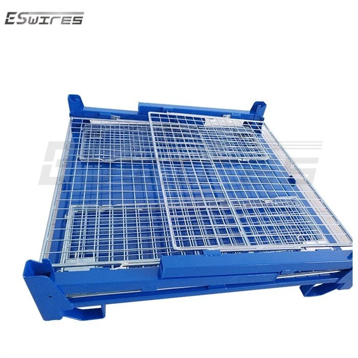 collapsible stillage fold