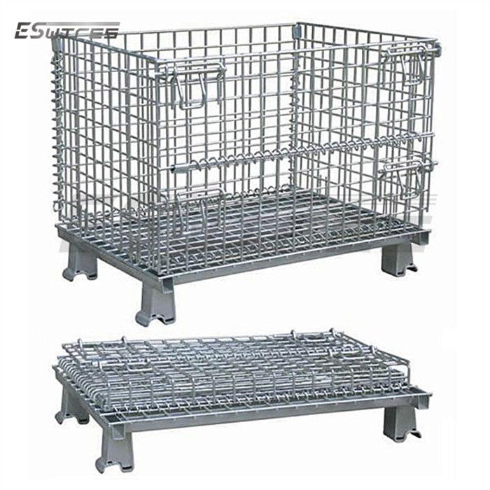 Heavy-duty Rigid Wire Mesh Container